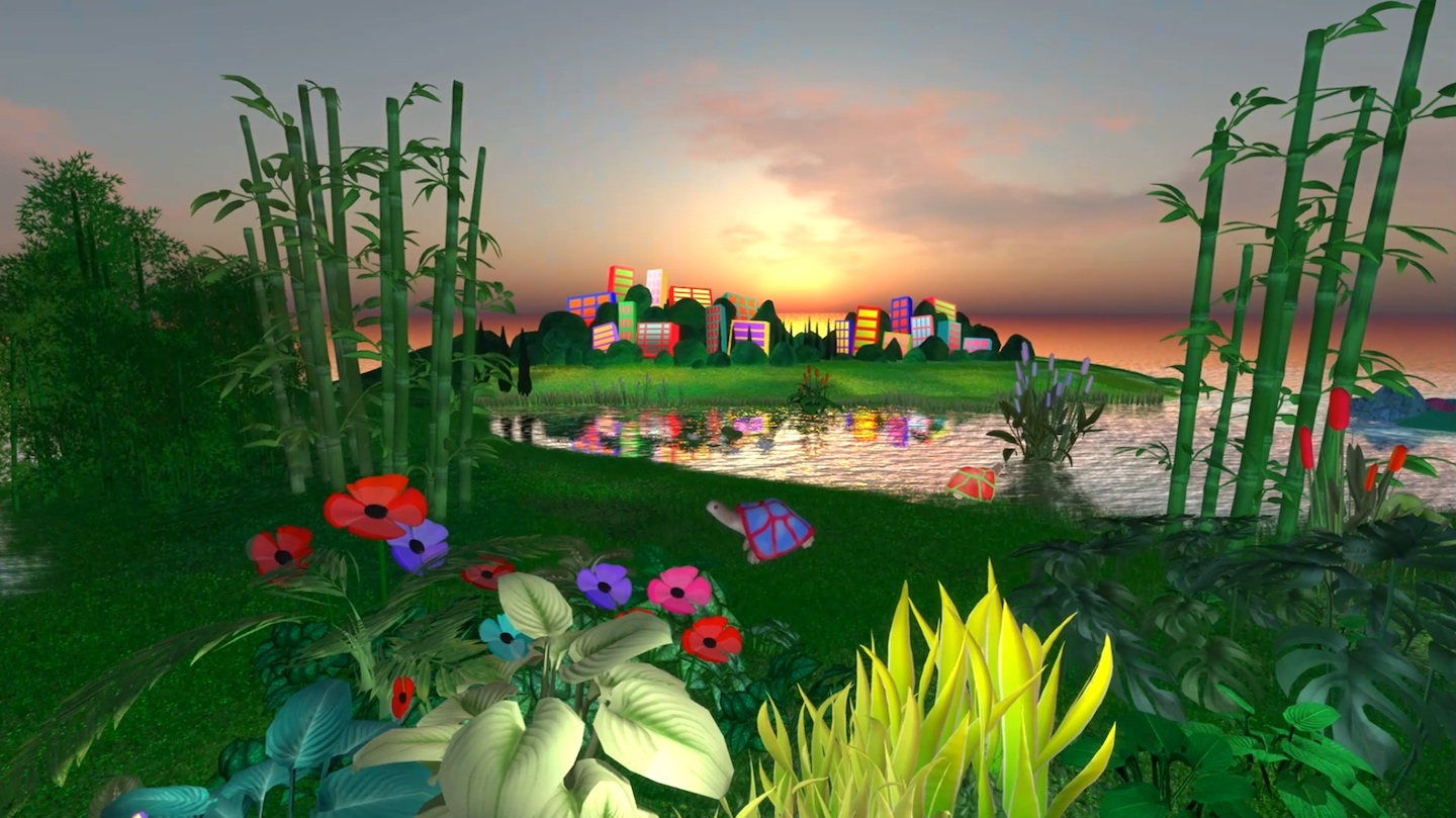Marina Bellini: Realtà virtuale installazione 3D in Second Life